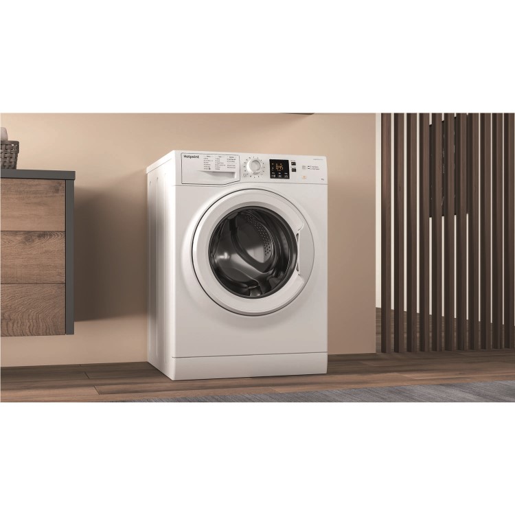 Hotpoint 9kg 1400rpm Freestanding Washing Machine - White