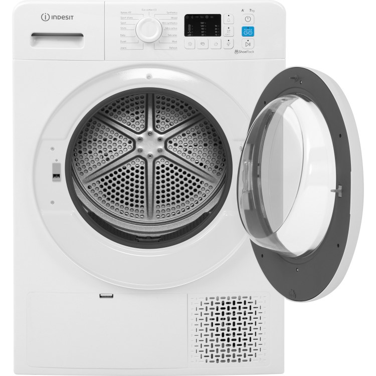 Indesit Push&Go 7kg Heat Pump Tumble Dryer - White