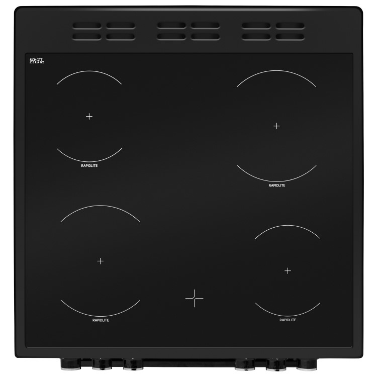 Beko 60cm Electric Cooker - Black