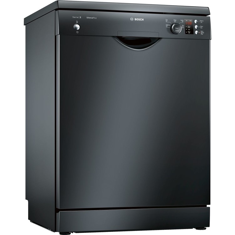 Bosch Serie 2 Active Water SMS25AB00G 12 Place Freestanding Dishwasher - Black