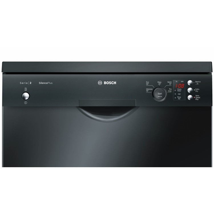 Bosch Serie 2 Active Water SMS25AB00G 12 Place Freestanding Dishwasher - Black