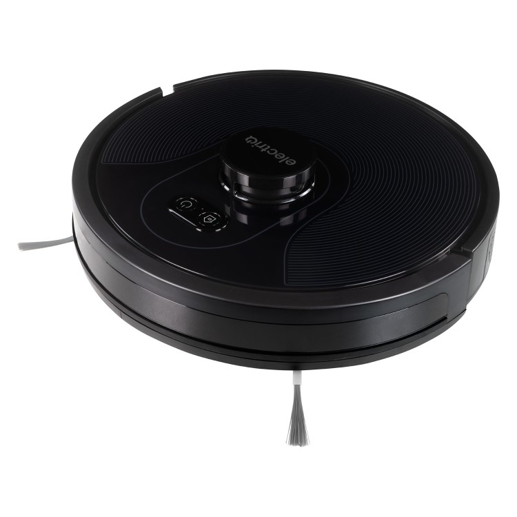 electriQ HELGA Robot Vacuum Cleaner and Mop - 4000Pa Suction - Black