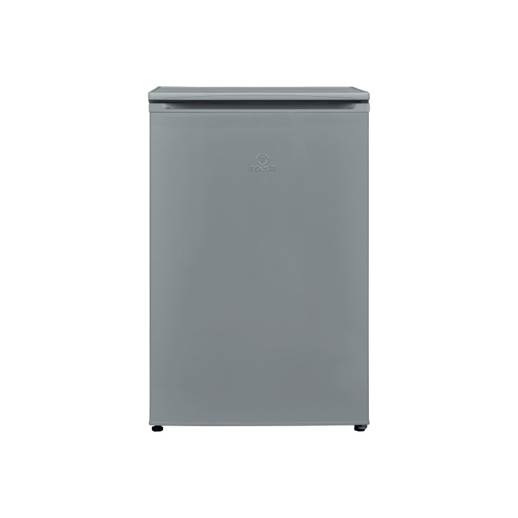 Refurbished Indesit I55ZM1110S1 Freestanding 102 Litre Under Counter Freezer Silver