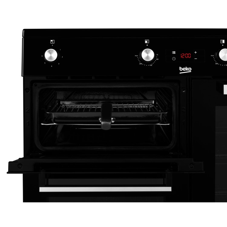 Beko 90cm Electric Induction Range Cooker - Black