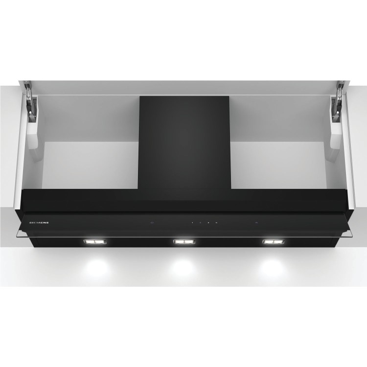 Siemens iQ500 90cm Canopy Cooker Hood - Black