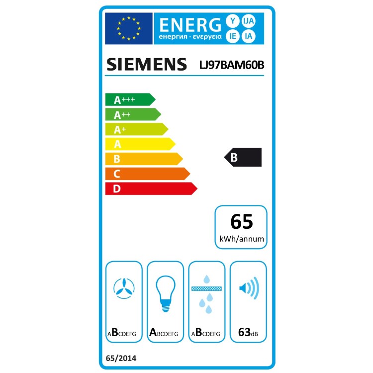 Siemens iQ500 90cm Canopy Cooker Hood - Black