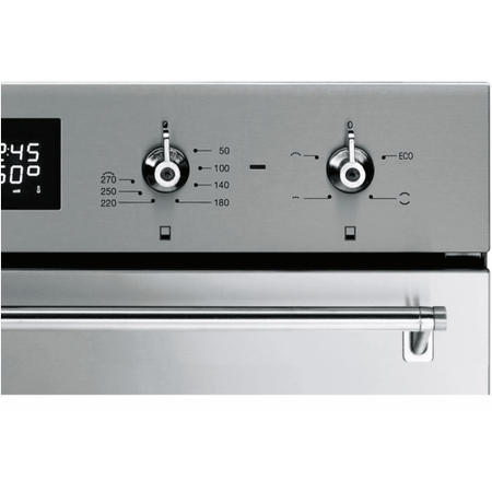 Smeg Classic Electric Built-In Double Oven - Stainless Steel