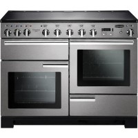 Rangemaster Professional Deluxe 110cm Electric Induction Range Cooker - Stainless Steel