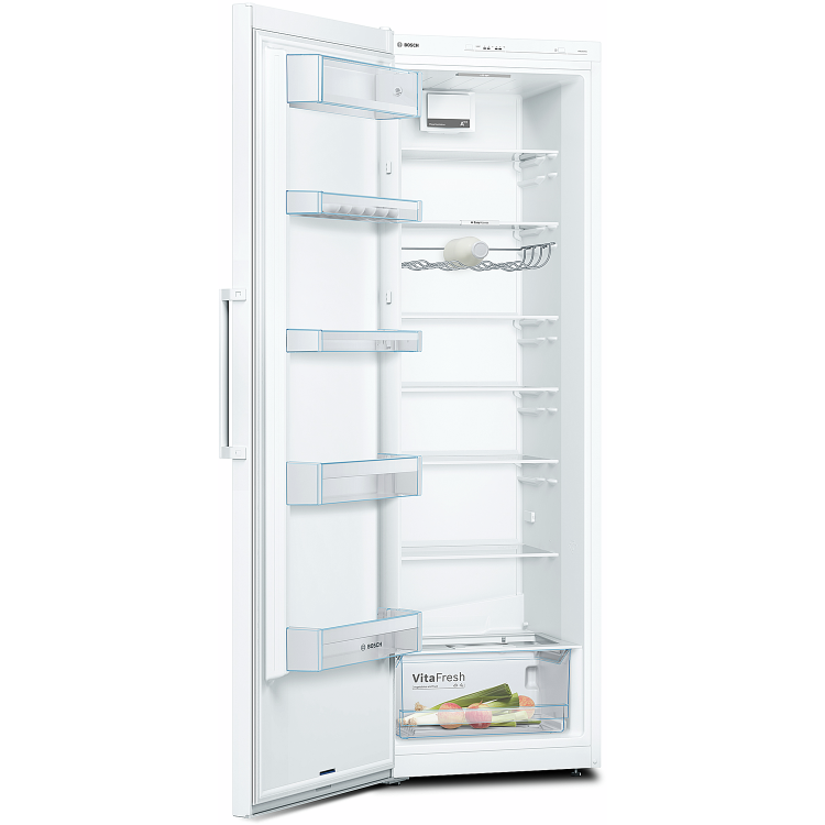 Refurbished Bosch Serie 4 KSV36VWEPG Freestanding 346 Litre Upright Fridge White