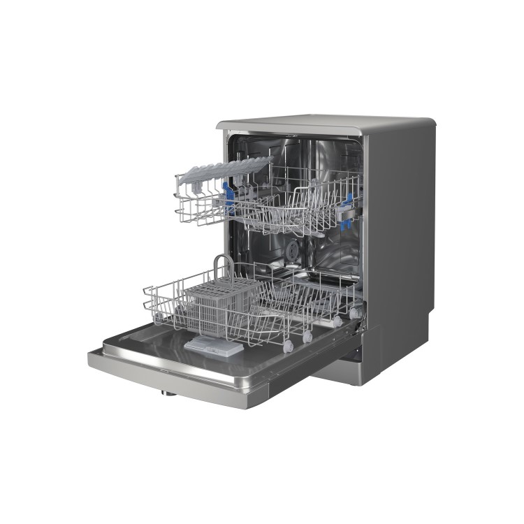 Indesit 13 Place Settings Freestanding Dishwasher - Silver