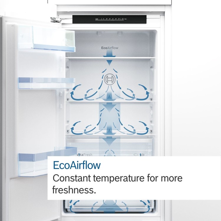 Bosch Series 2 260 Litre 60/40 Integrated Fridge Freezer With Flex Cooling