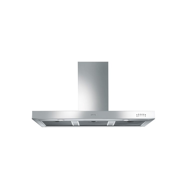 Refurbished Smeg Symphony KS110XE 110cm Chimney Range Cooker Hood Stainless Steel