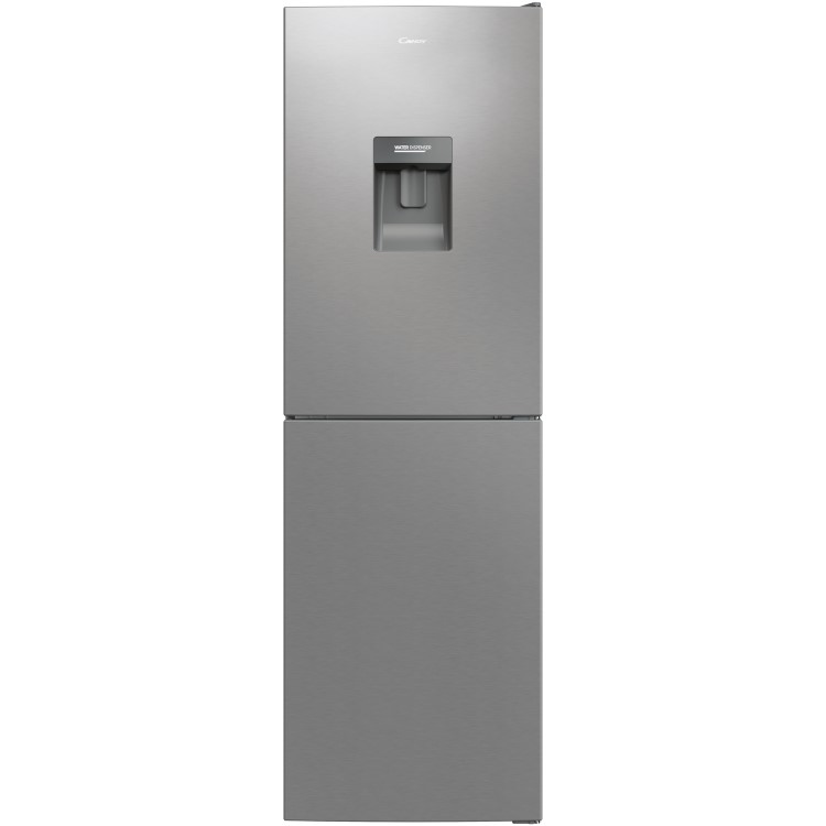 Candy 246 Litre 50/50 Freestanding Fridge Freezer With Extra Large Salad Crisper - Silver