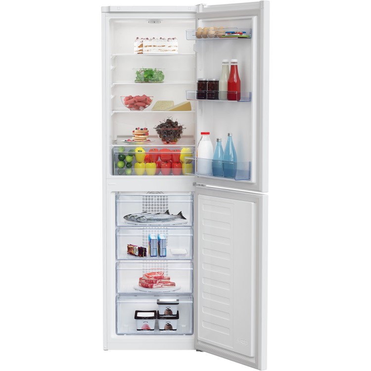 Beko 270 Litre 50/50 Freestanding Fridge Freezer - White