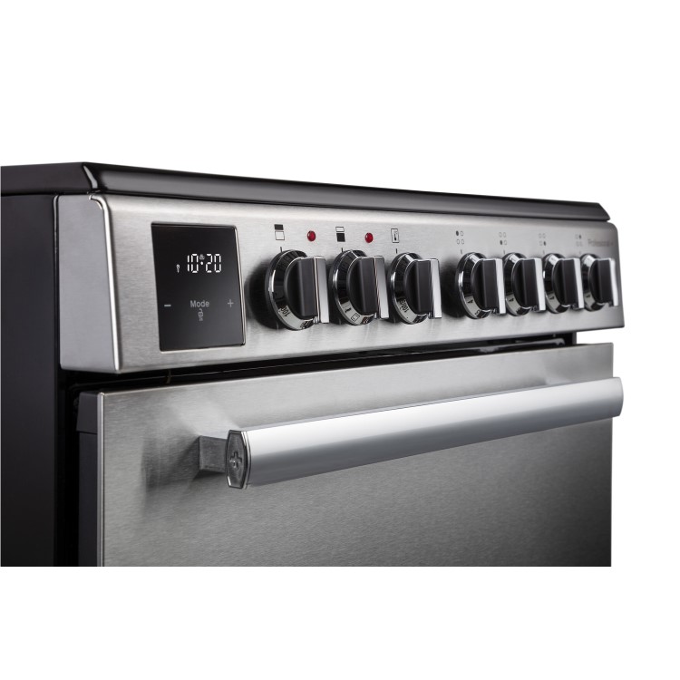 Refurbished Rangemaster Professional Plus PROPL60EISSC 60cm Electric Cooker with Induction Hob Stainless Steel