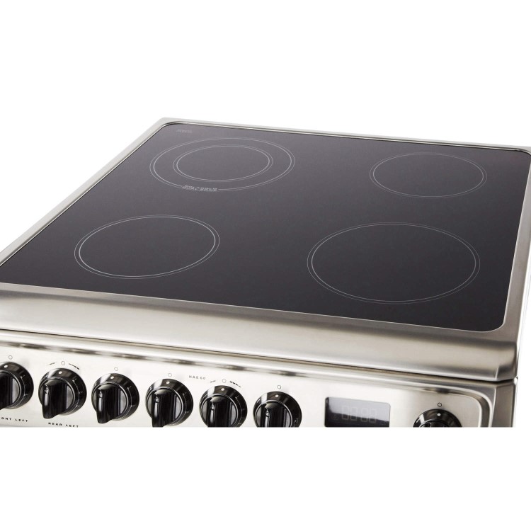 Hotpoint 60cm Double Oven Electric Cooker - Stainless Steel