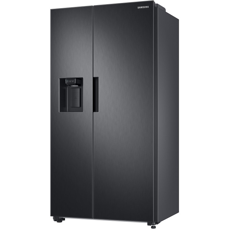 Refurbished Samsung RS67A8810B1 Freestanding 609 Litre 65/35 Frost Free American Fridge Freezer Black