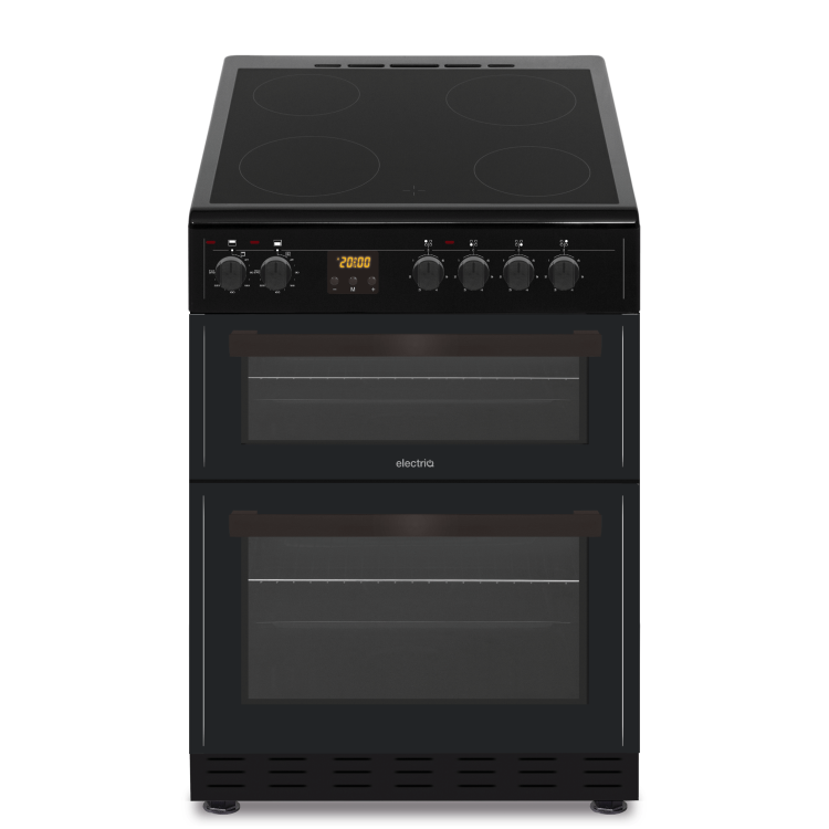 electriQ 60cm Electric Cooker - Black
