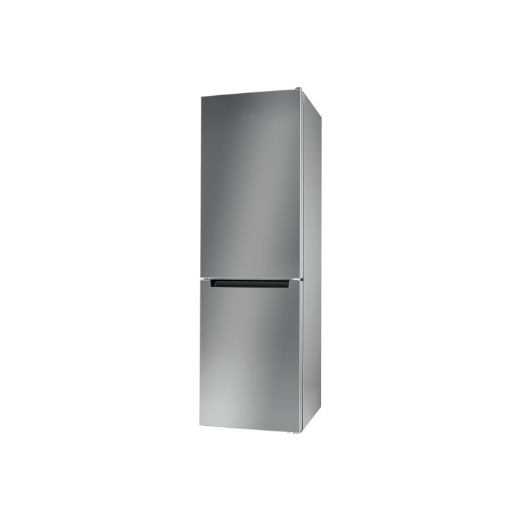 Refurbished Indesit LI8S1ES Freestanding 339 Litre 70/30 Fridge Freezer Silver