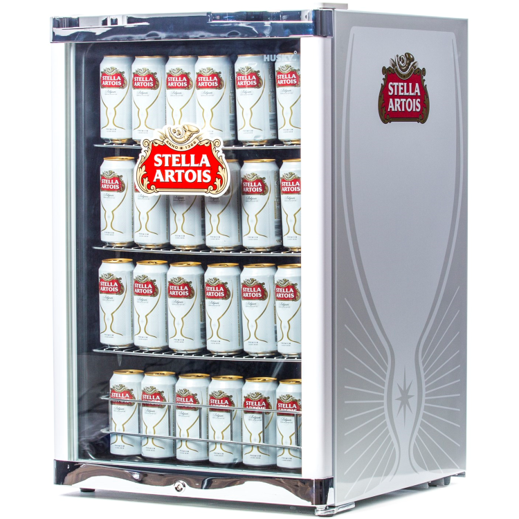 Refurbished Husky Stella HU218 122 Litre Drink Fridge White