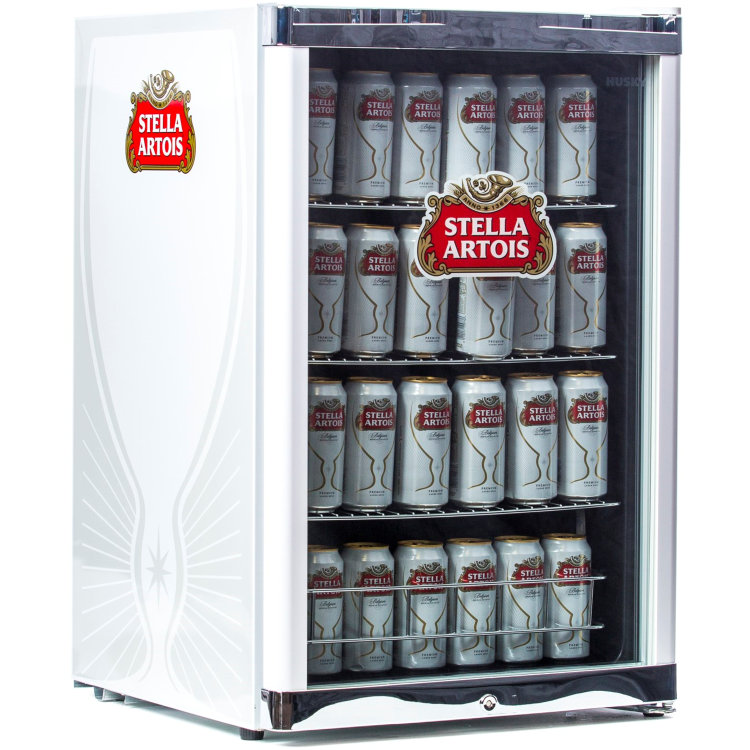 Refurbished Husky Stella HU218 122 Litre Drink Fridge White