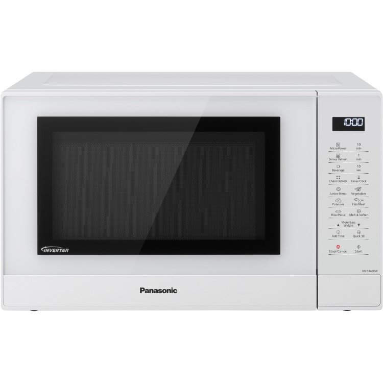 Panasonic 32L Freestanding Solo Inverter Microwave - White