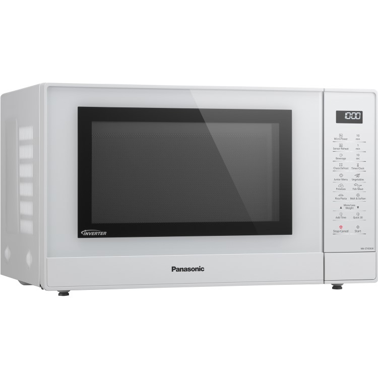 Panasonic 32L Freestanding Solo Inverter Microwave - White