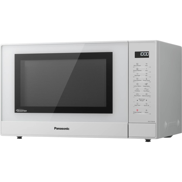 Panasonic 32L Freestanding Solo Inverter Microwave - White