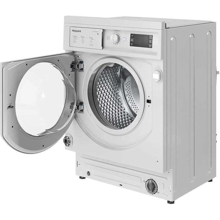 Hotpoint Anti-stain 9kg 1400rpm Integrated Washing Machine - White