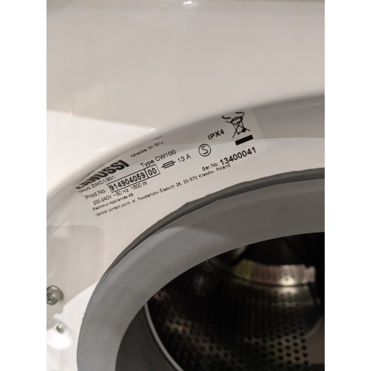 Refurbished Zanussi ZWC1301 Freestanding 3KG 1300 Spin Washing Machine White