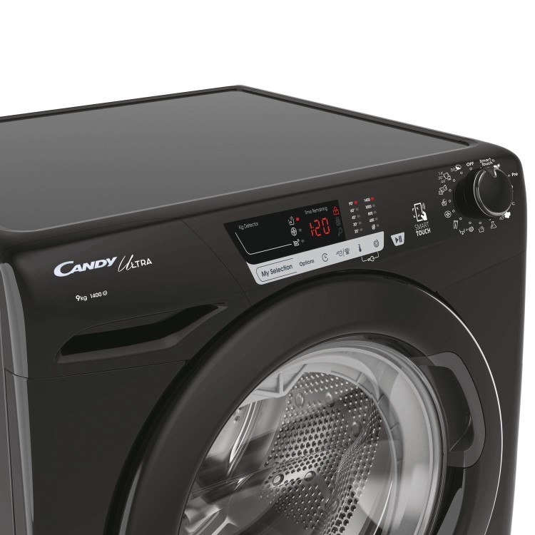 Candy Ultra 9kg 1400rpm Washing Machine - Black