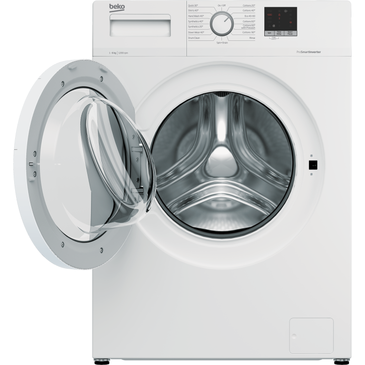 Refurbished Beko WTK62054W Freestanding 6KG 1200 Spin Washing Machine White