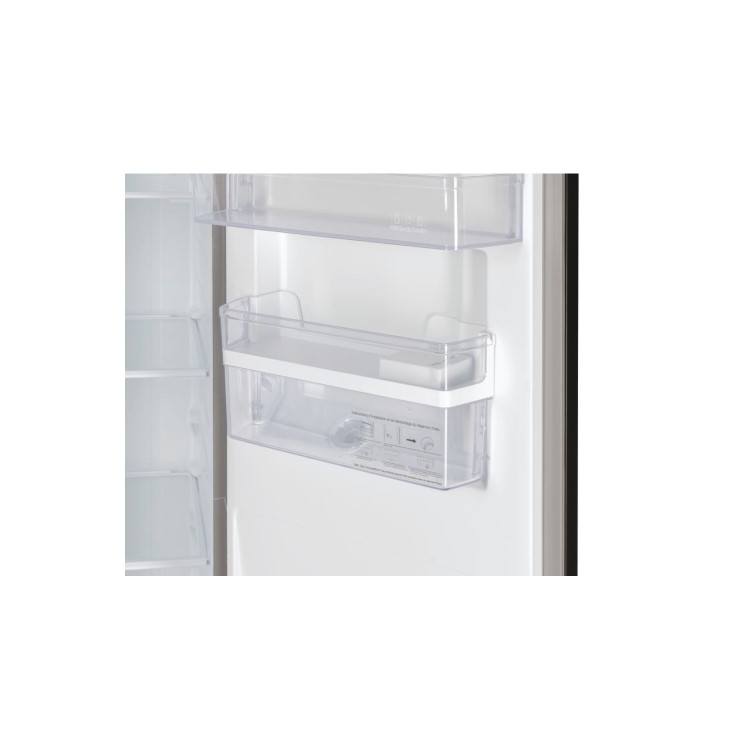 Hoover H-Fridge 700 Maxi 432 Litre Four Door Freestanding Fridge Freezer - Gentle Silver