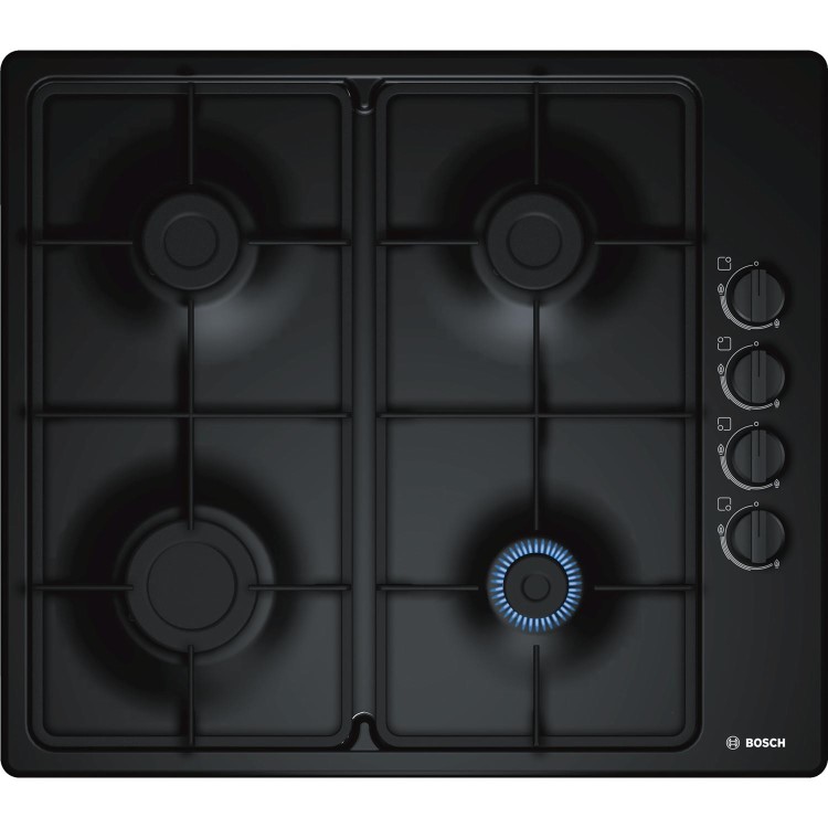 GRADE A3 - Bosch Series 2 58cm 4 Burner Gas Hob - Black