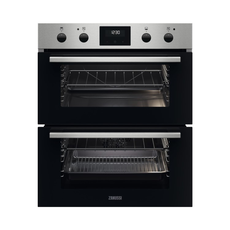 Zanussi Series 20 Built Under Electric Double Oven - Stainless steel