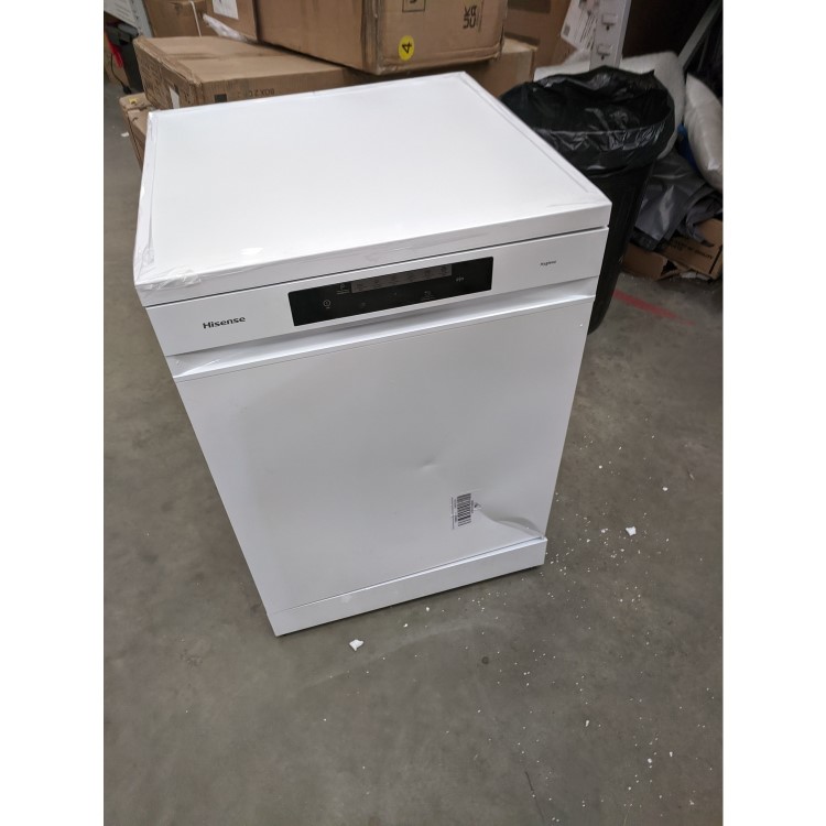 Refurbished Hisense HS643D60WUK 16 Place Freestanding Dishwasher White