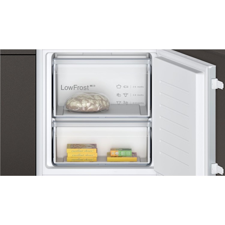 Refurbished Neff KI5871SF0G Integrated 268 Litre 70/30 Low Frost Fridge Freezer White