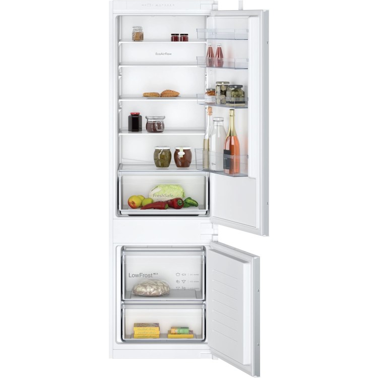 Refurbished Neff KI5871SF0G Integrated 268 Litre 70/30 Low Frost Fridge Freezer White