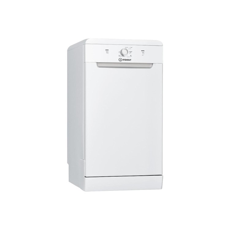 Indesit 10 Place Settings Freestanding Slimline Dishwasher - White