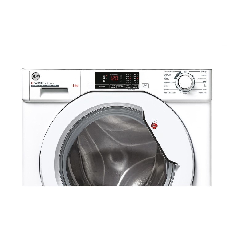 Refurbished Hoover H-WASH 300 Lite  HBWS48D1W4-80 Integrated 8KG 1400 Spin Washing Machine