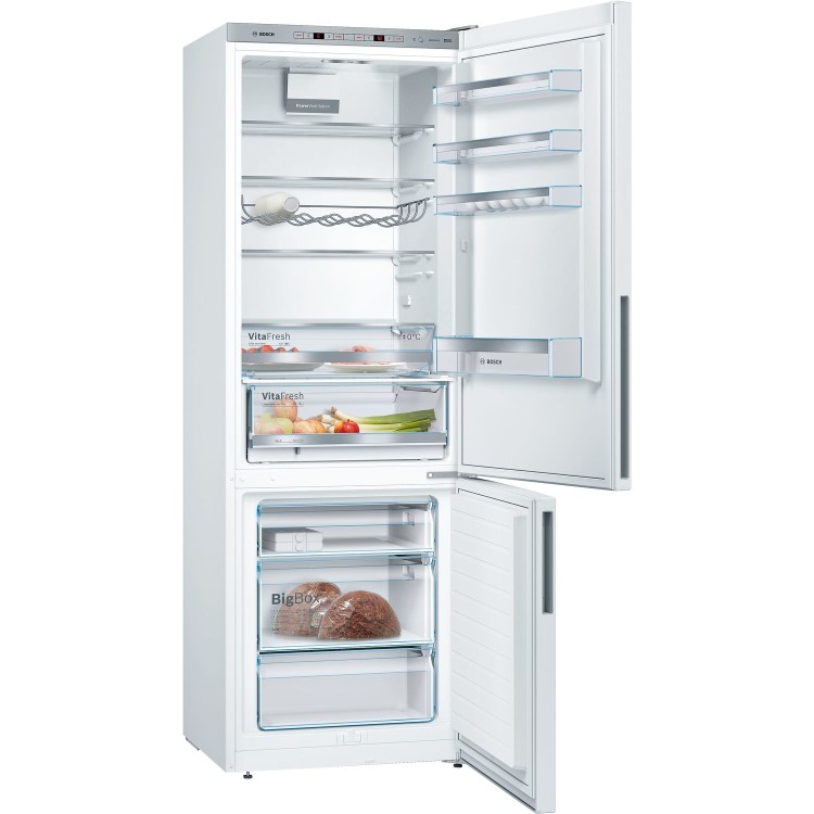 Bosch Series 6 413 Litre 60/40 Freestanding Fridge Freezer - White