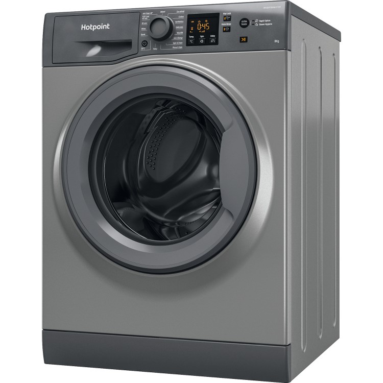 Hotpoint Anti-stain 8kg 1400rpm Washing Machine - Graphite