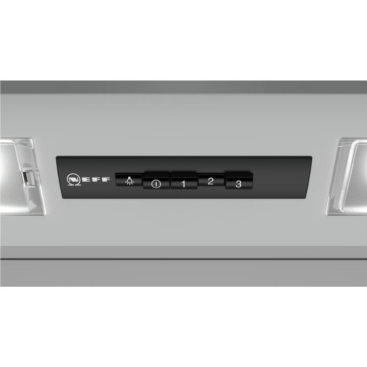 Neff N30 60cm Integrated Cooker Hood - Silver