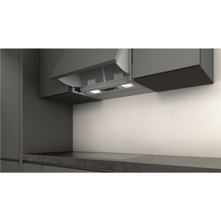 Neff N30 60cm Integrated Cooker Hood - Silver