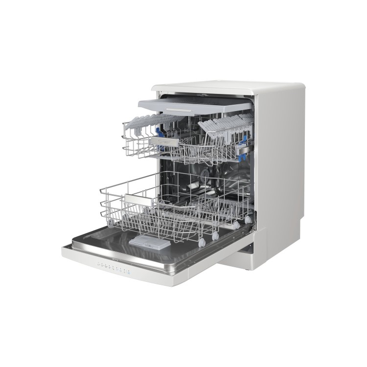 Refurbished Indesit DFO3T133FUK 14 Place Freestanding Dishwasher White