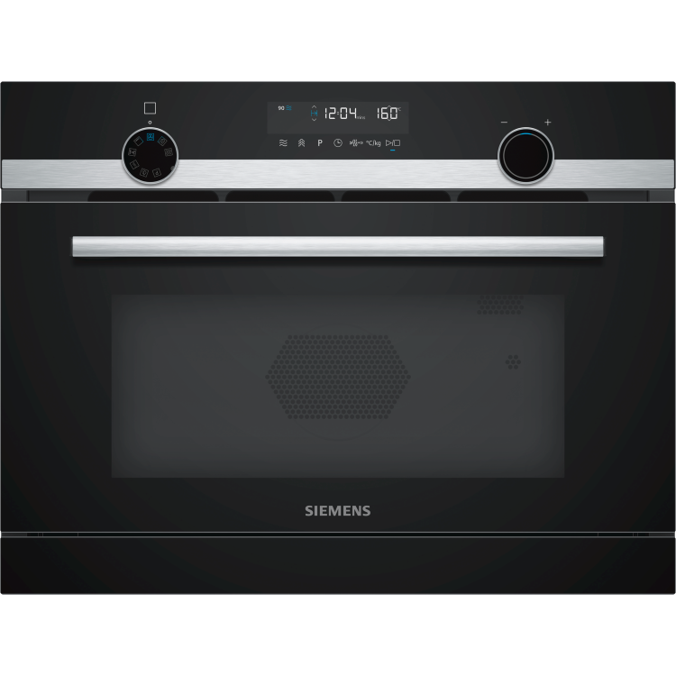 Refurbished Siemens iQ500 CP565AGS0B Built In 36L 1000W Combination Microwave Stainless Steel