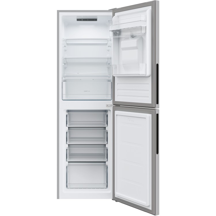 Candy 246 Litre 50/50 Freestanding Fridge Freezer With Extra Large Salad Crisper - Silver