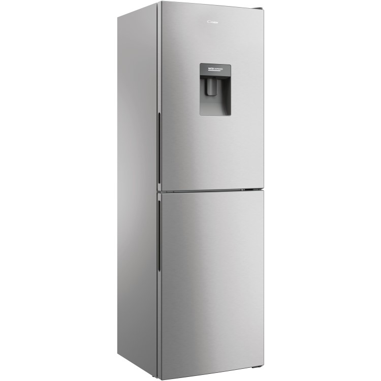 Candy 246 Litre 50/50 Freestanding Fridge Freezer With Extra Large Salad Crisper - Silver