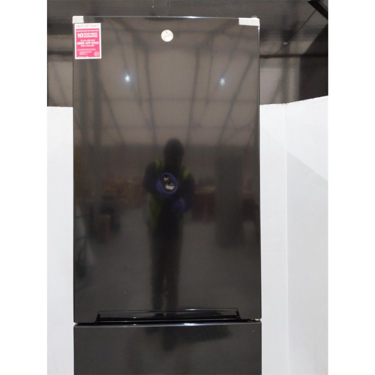 Refurbished Hoover H-Fridge 500 HVNB618FB5K Freestanding 323 Litre 60/40 Fridge Freezer Black