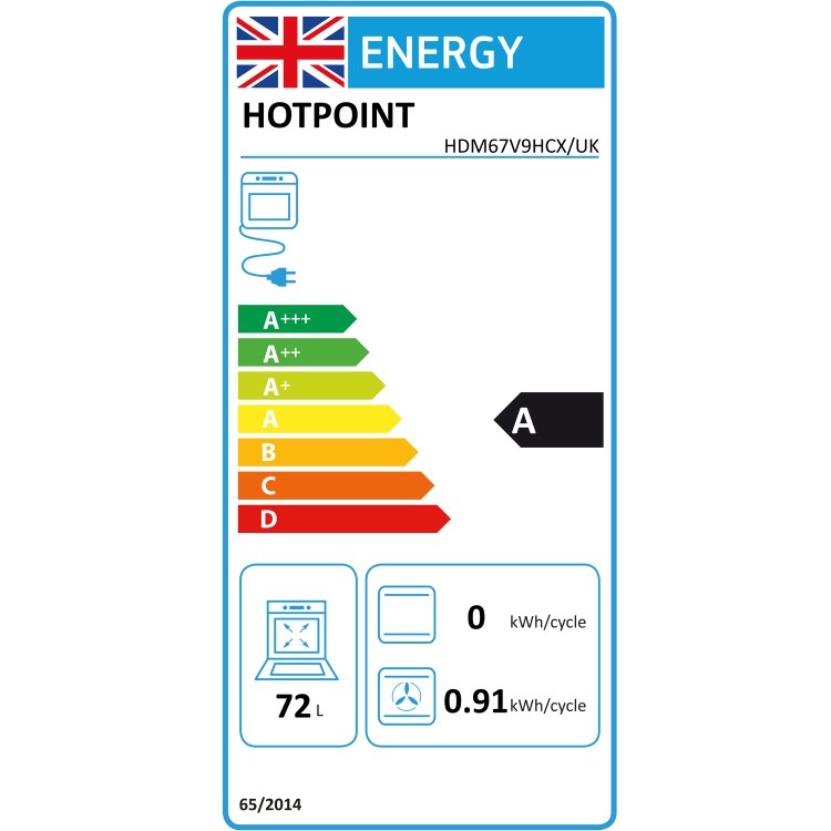 Hotpoint 60cm Electric Cooker - Stainless Steel